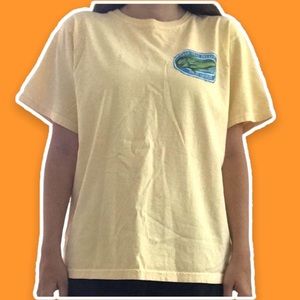Bald Head Island Yellow Fish T-Shirt